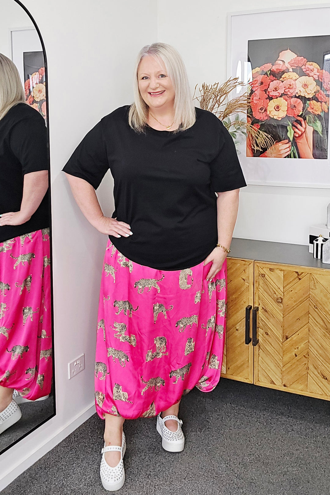 Jellicoe Gallery Pink Tiger Skirt