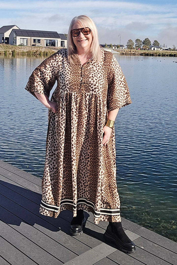Deeanne Hobbs Leopard Brylie Dress