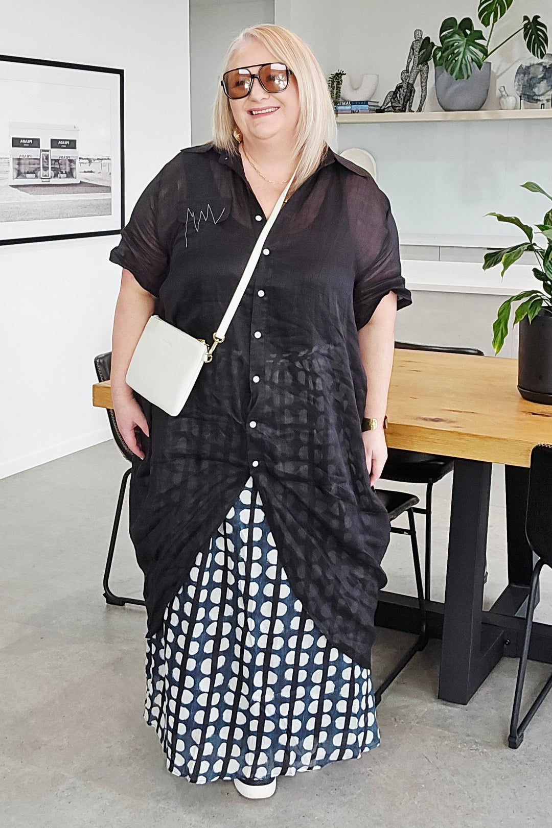 Blacklist Print Molly Skirt
