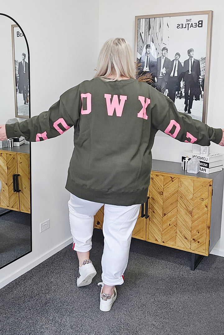 Foxwood Interval crew Khaki