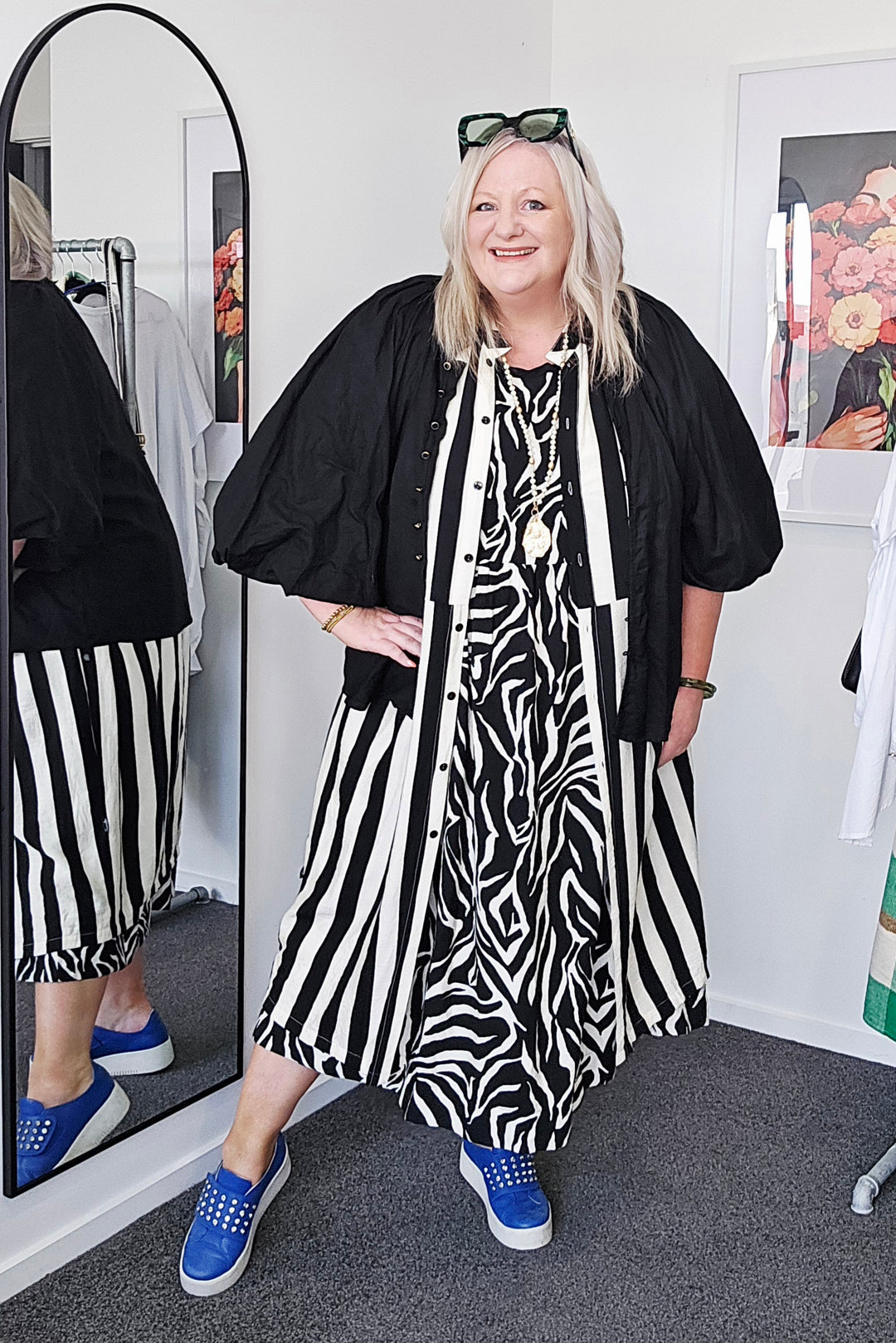 Deeanne Hobbs Tiger Tarbana Dress