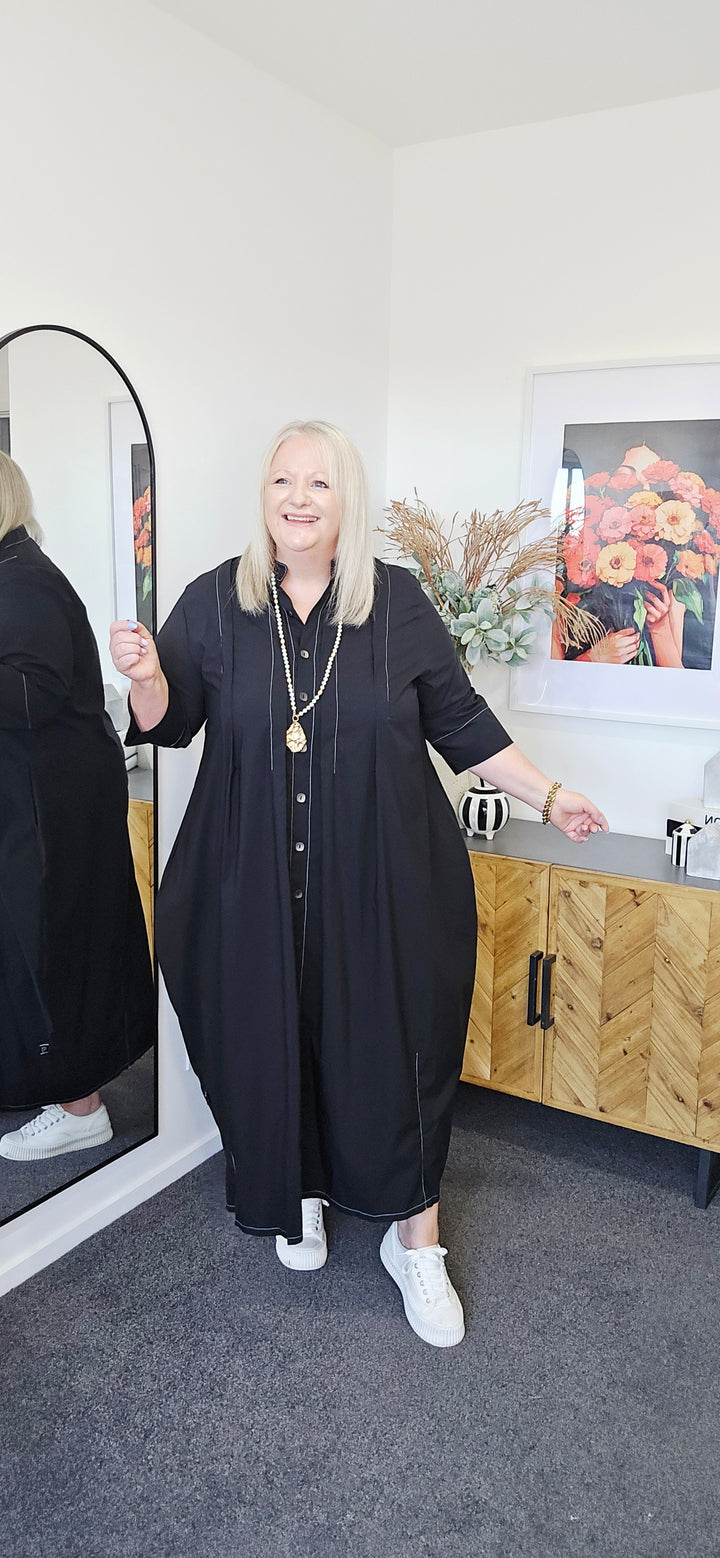 Deeanne Hobbs French Me Black Dress