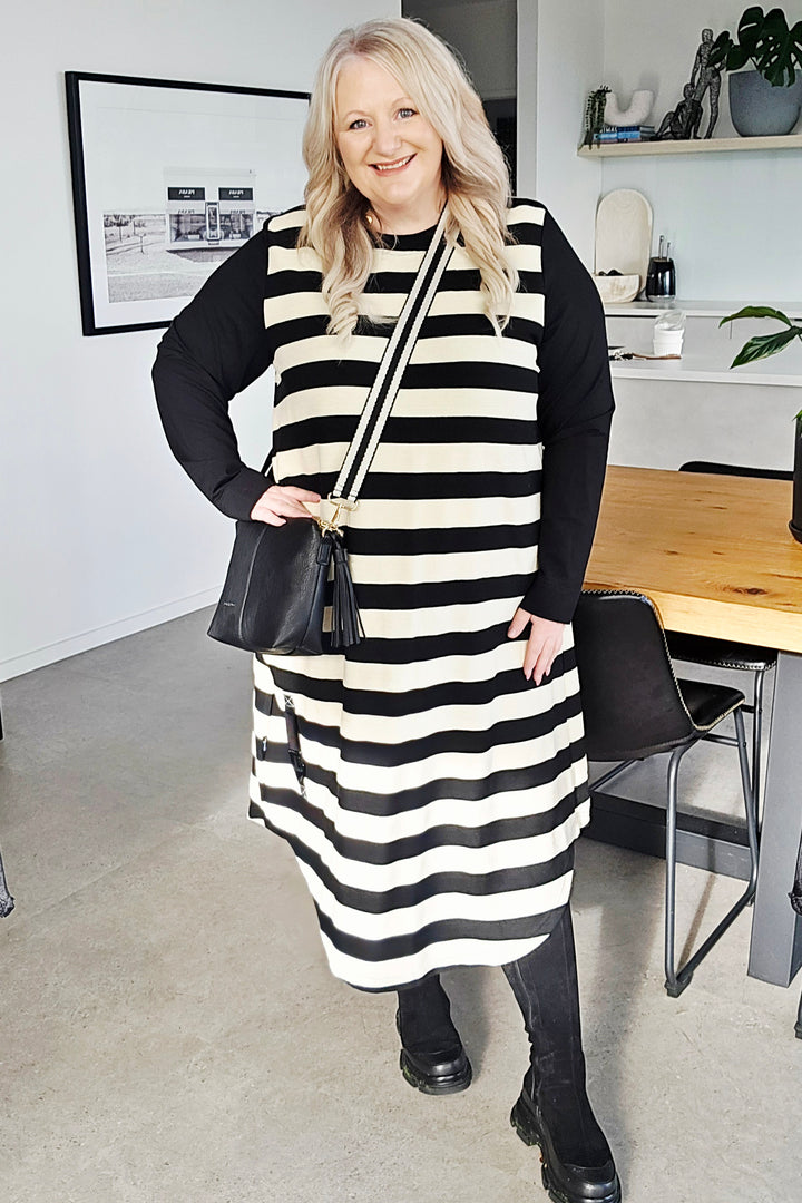 Jellicoe Zebra Crossing Simone Dress