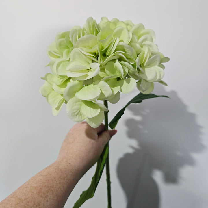 50cm Real Touch Artificial Hydrangea Stem