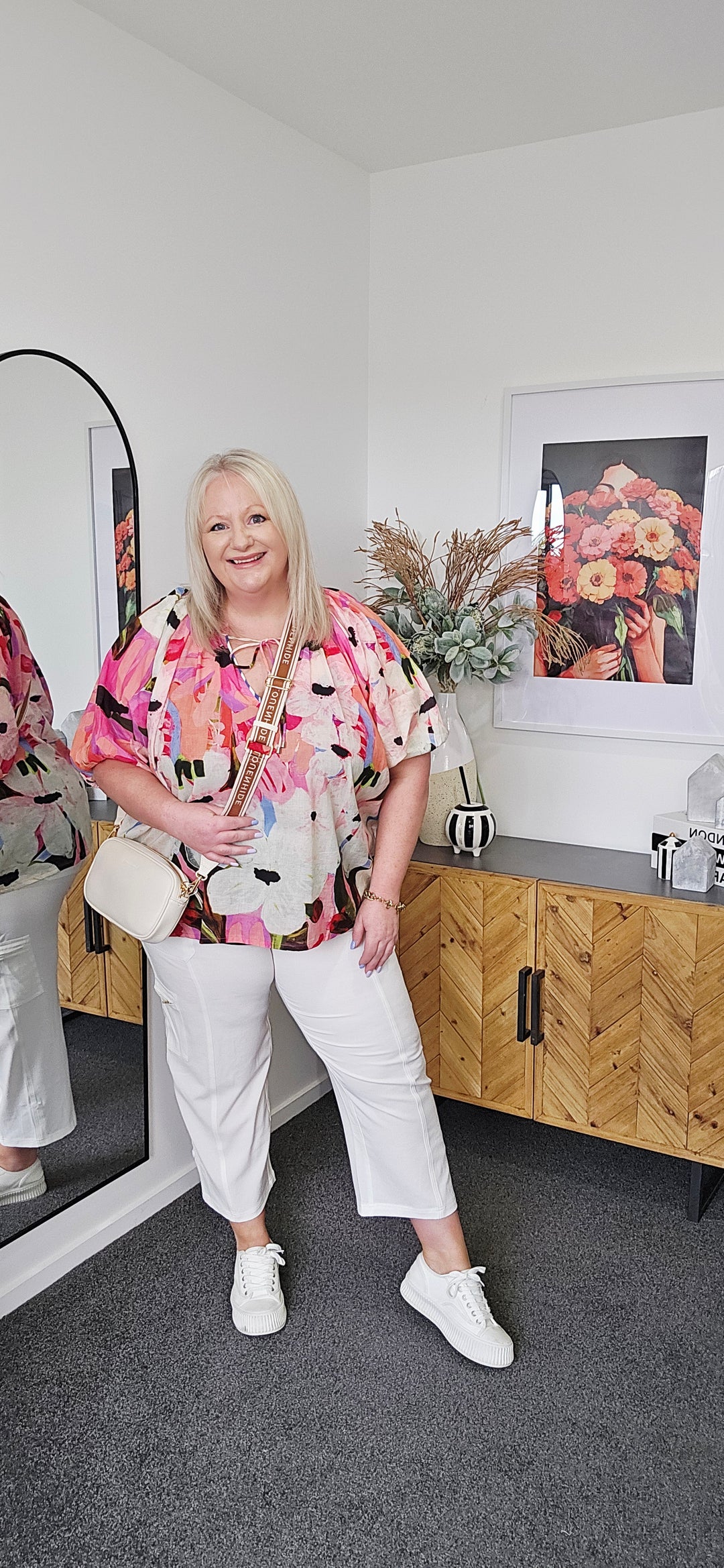 Renee Summer Blossom Blouse