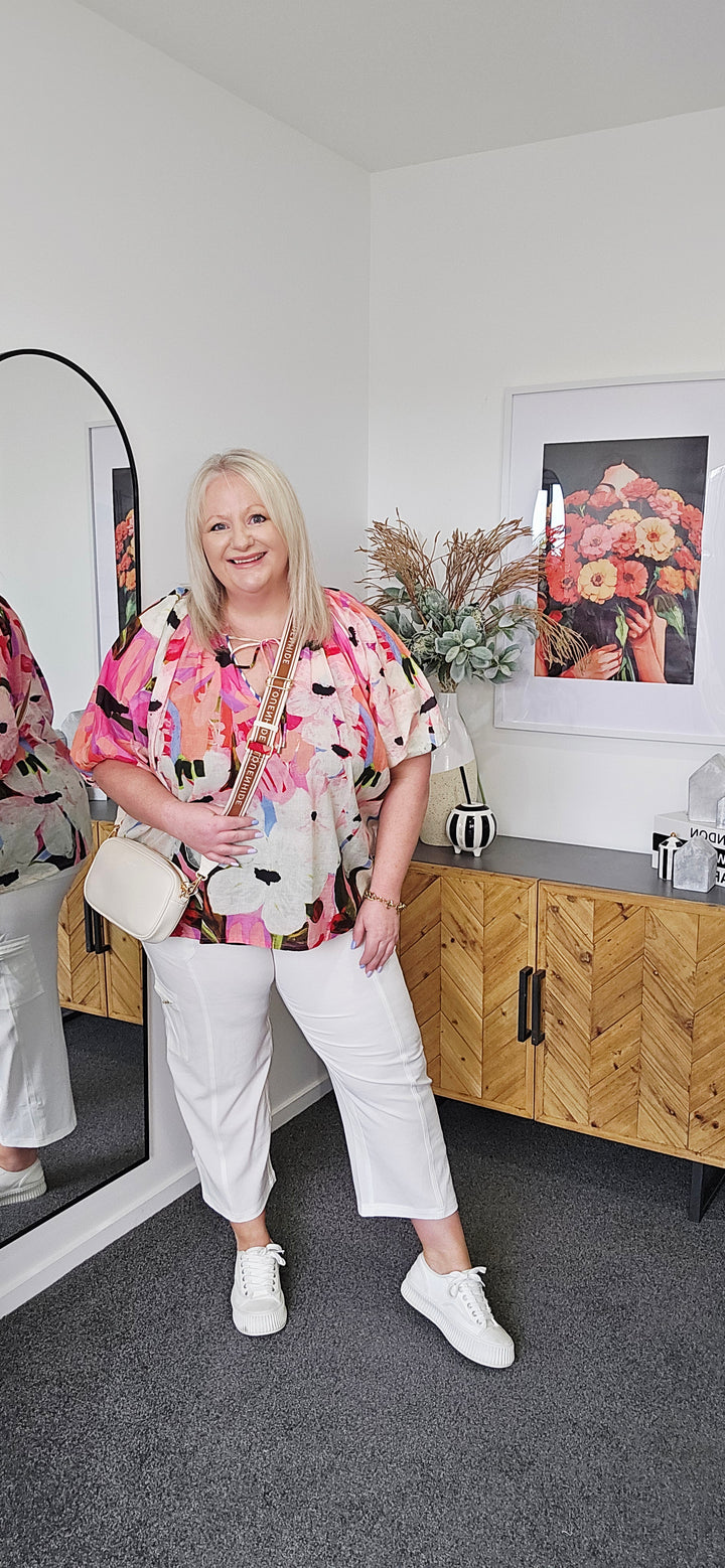 Renee Summer Blossom Blouse
