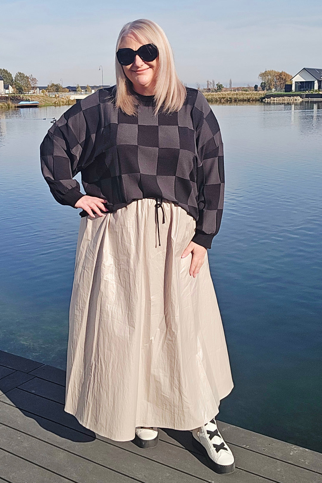 Bone & Arrow Stone Umra Skirt