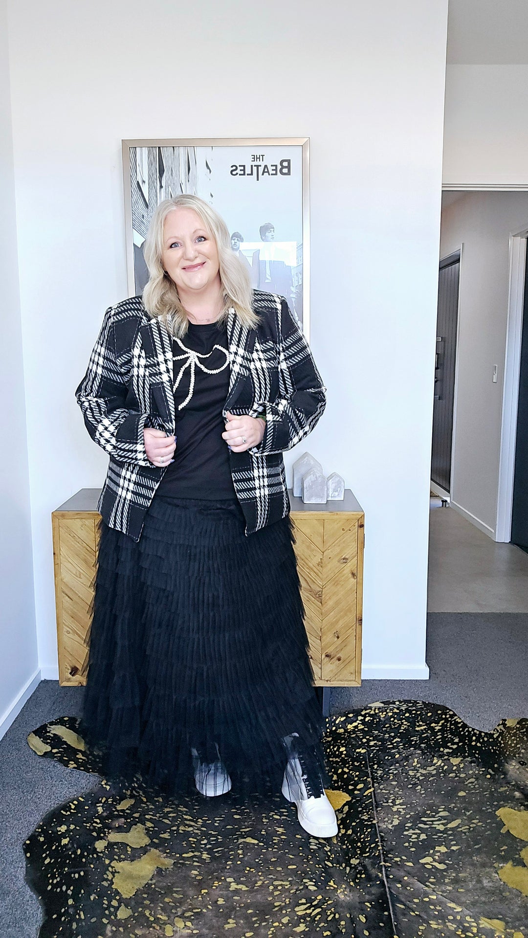 BLACK CHANCE TUTU SKIRT