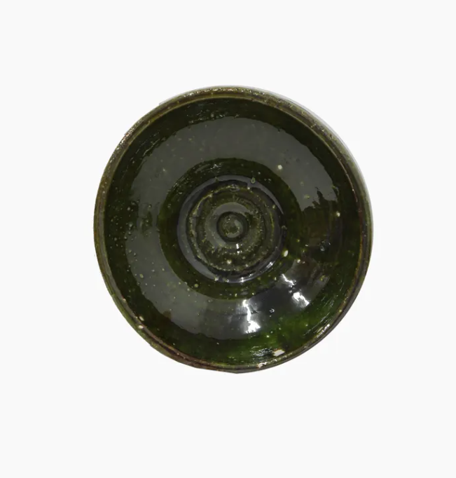 French Country Small Green Romano Bowl