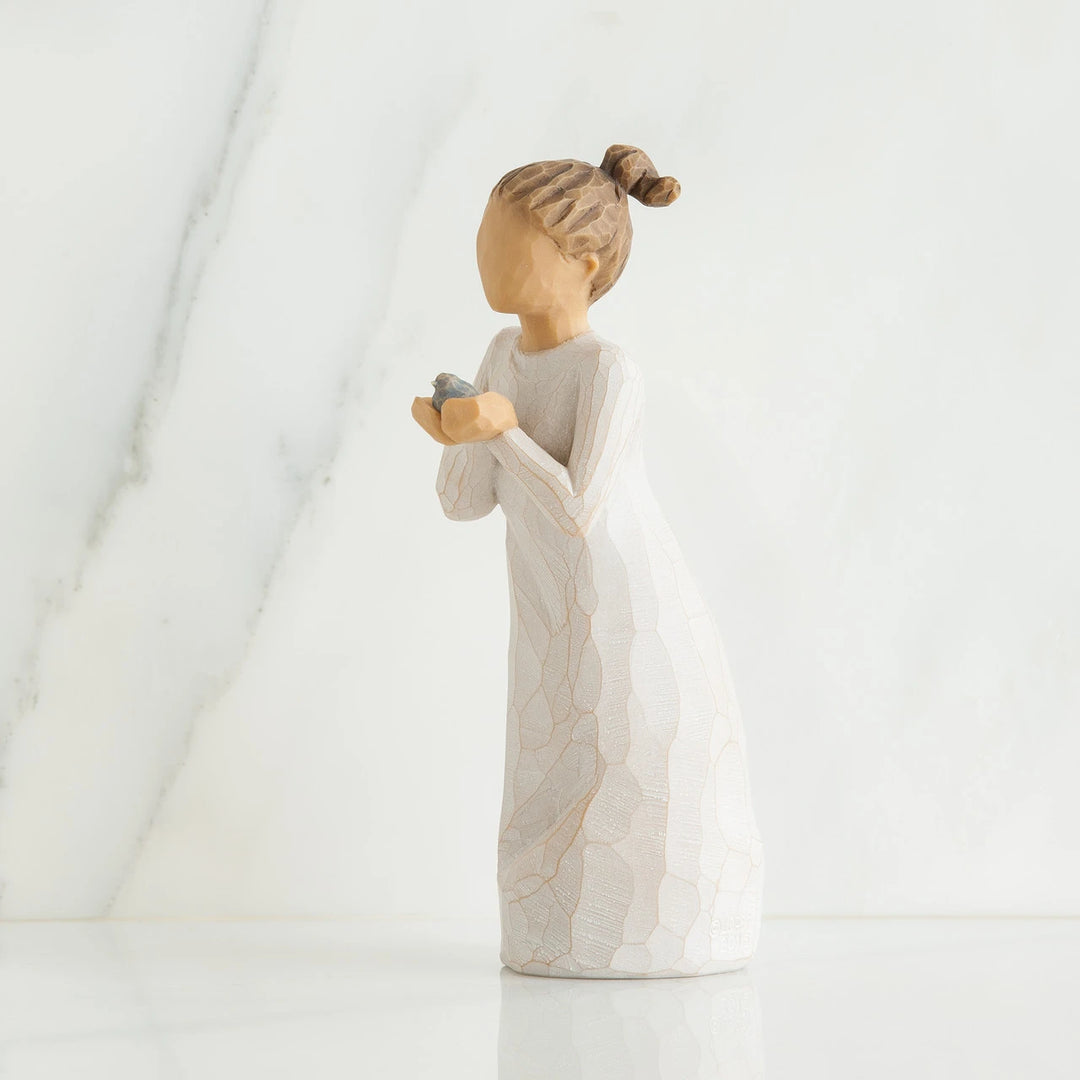 Willow Tree Nurture Bluebird Figurine