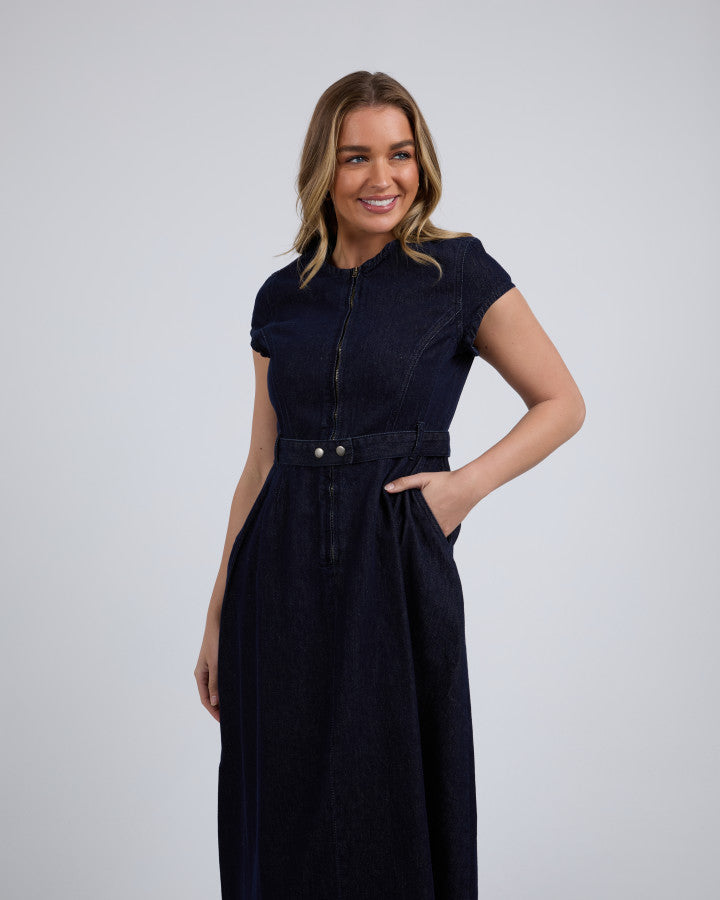 DENIM SANDER DRESS