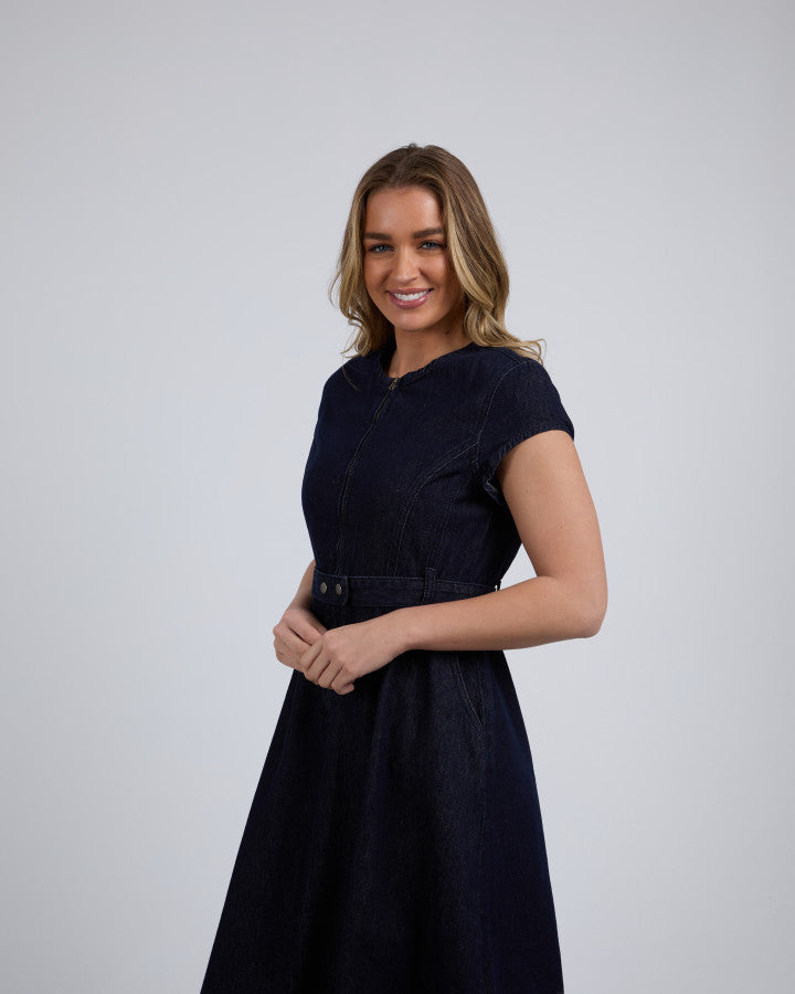 DENIM SANDER DRESS