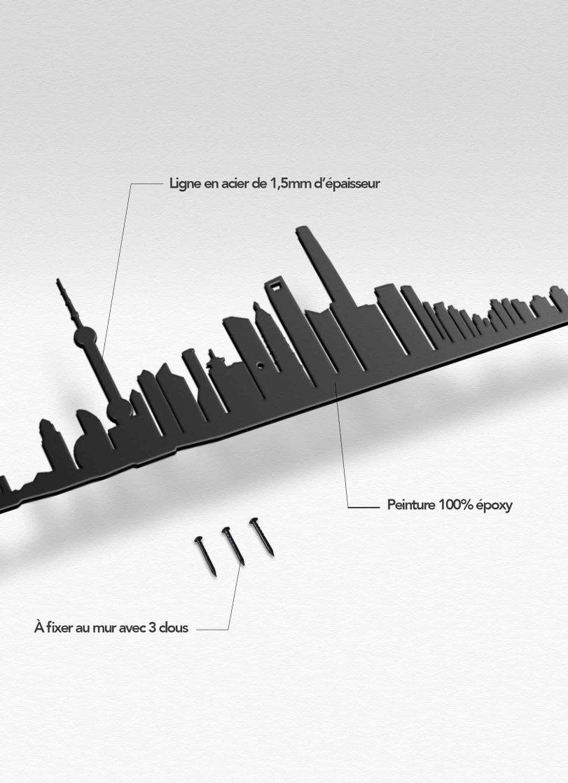 50CM SHANGHAI SKYLINE