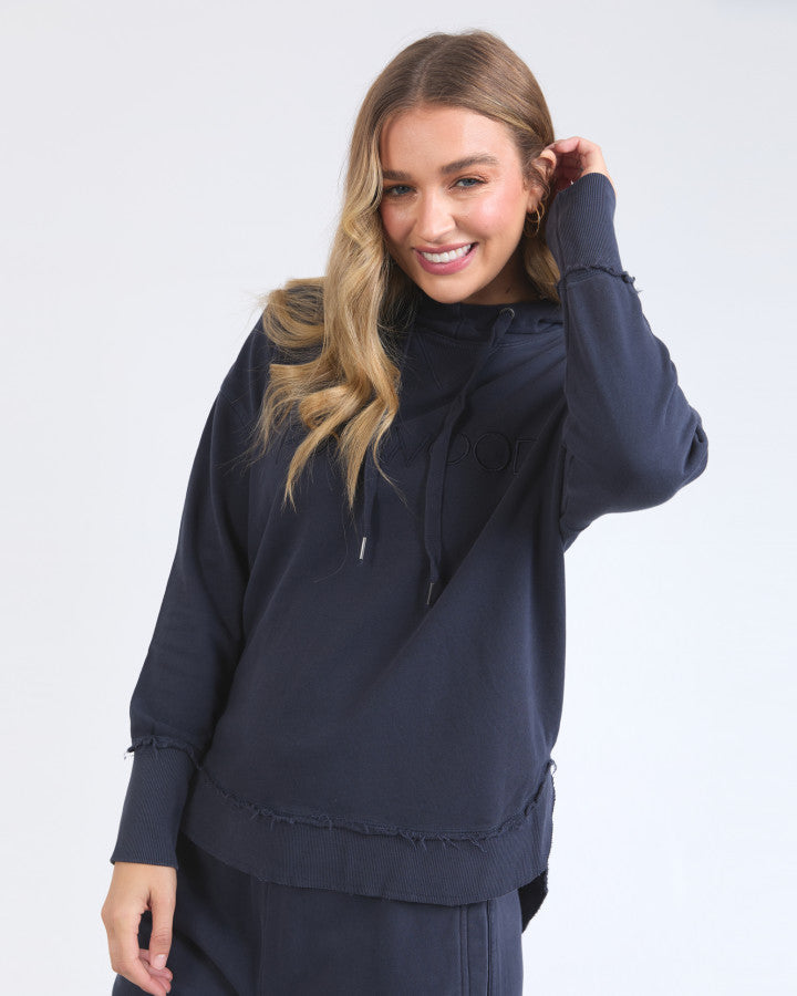 Foxwood Simplified Hoodie Navy