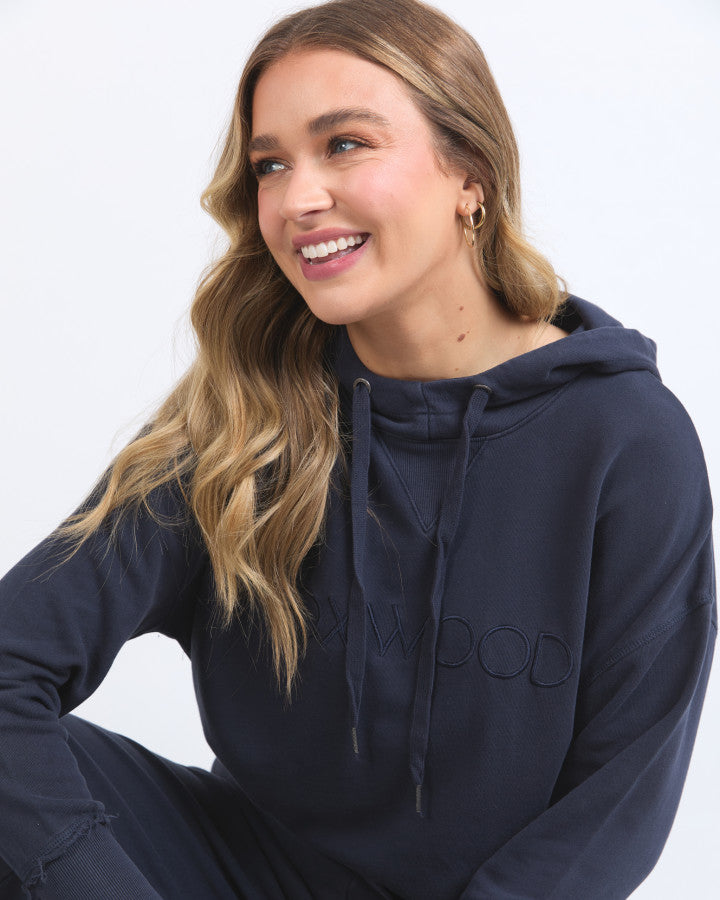 Foxwood Simplified Hoodie Navy