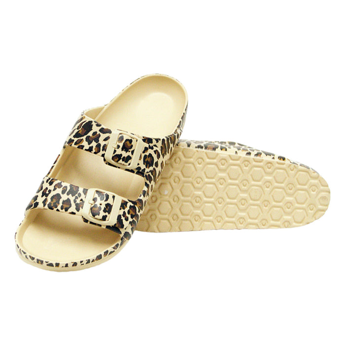 Leopard Print Super Soft Slides