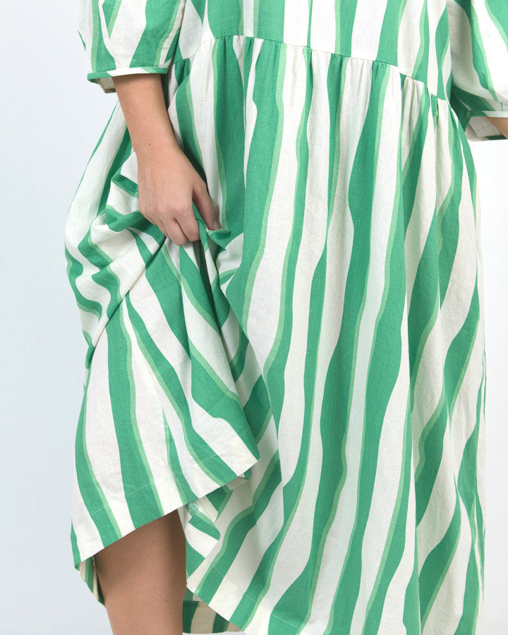 SPRITZ STRIPE DRESS