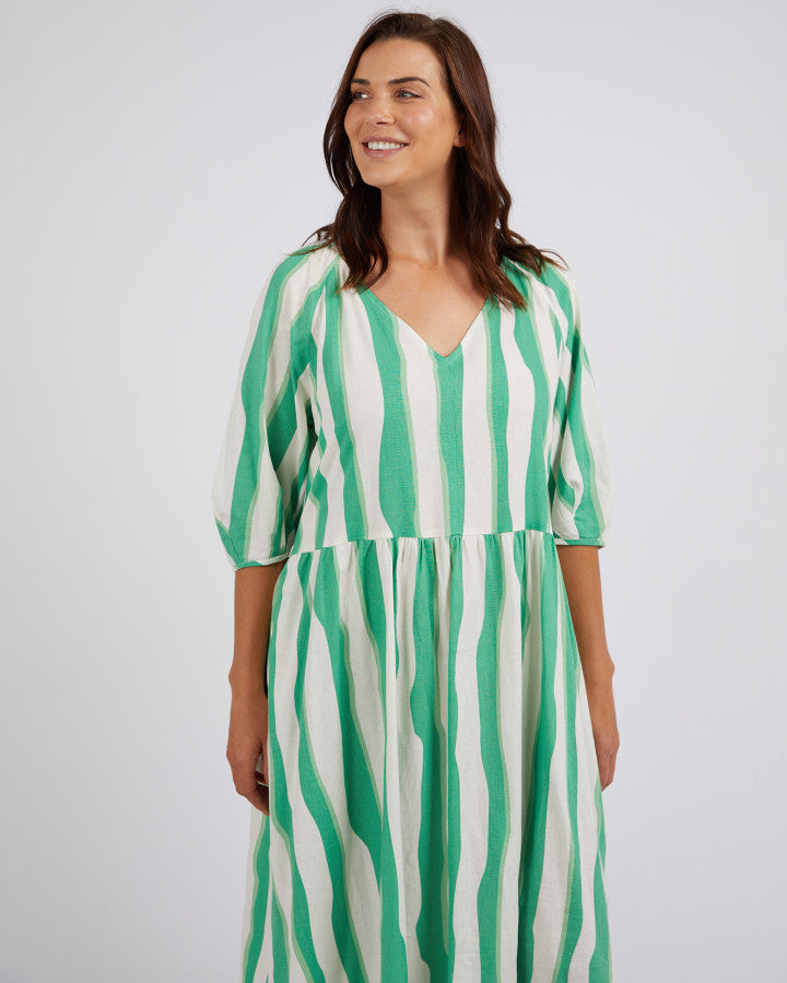 SPRITZ STRIPE DRESS