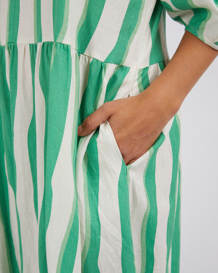 SPRITZ STRIPE DRESS