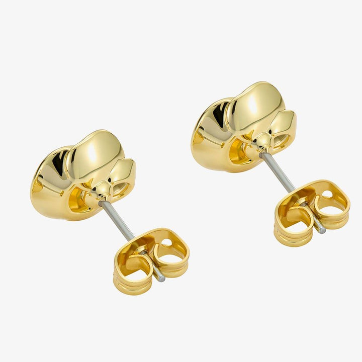 Ted Baker Pearl Flower Studded Earrings Gold