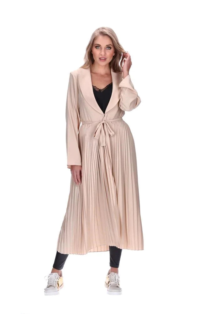 BEIGE MILO DUSTER - RAPT ONLINE