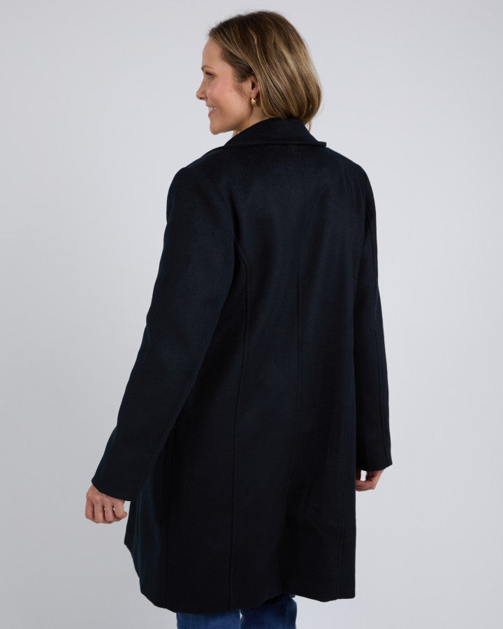 BLACK TAMSIN COAT