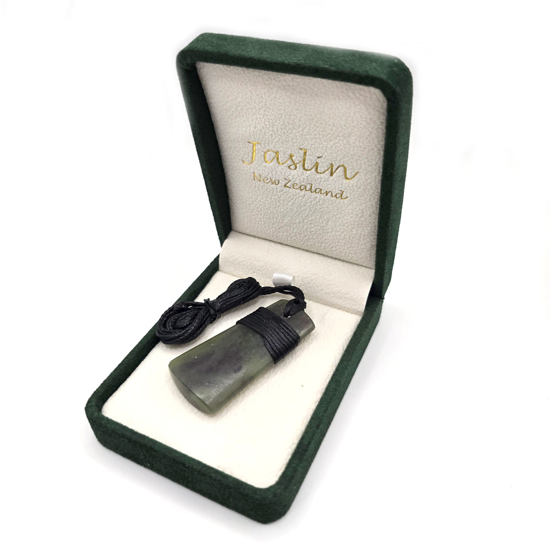 45mm Matt Toki Greenstone Necklace
