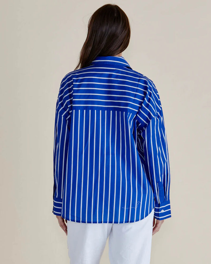 REGATTA BLUE STRIPE SHIRT