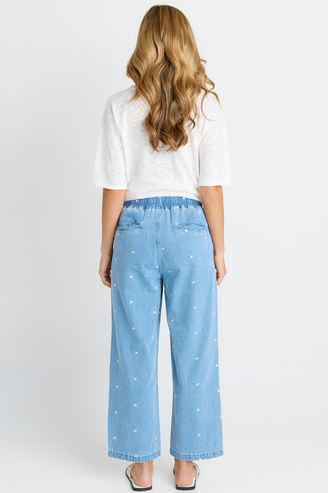 Betty Basics Star Denim Jogger