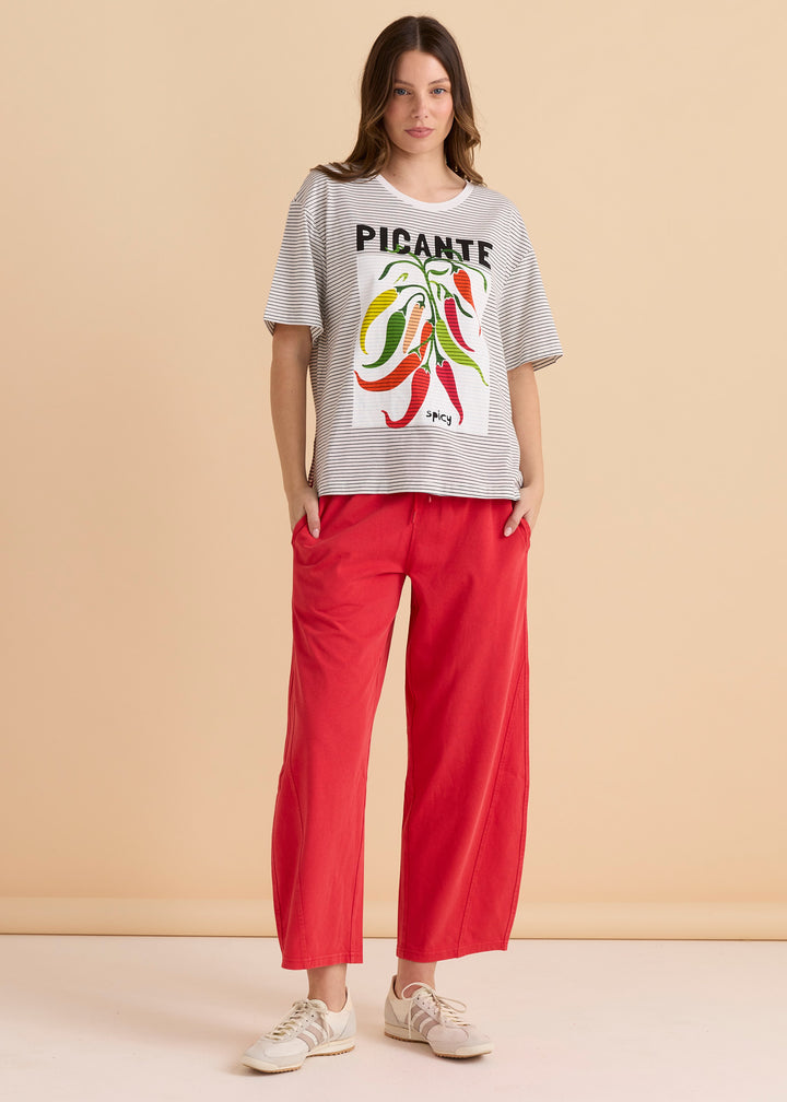 Betty Basics Chilli Relax Boxy Tee