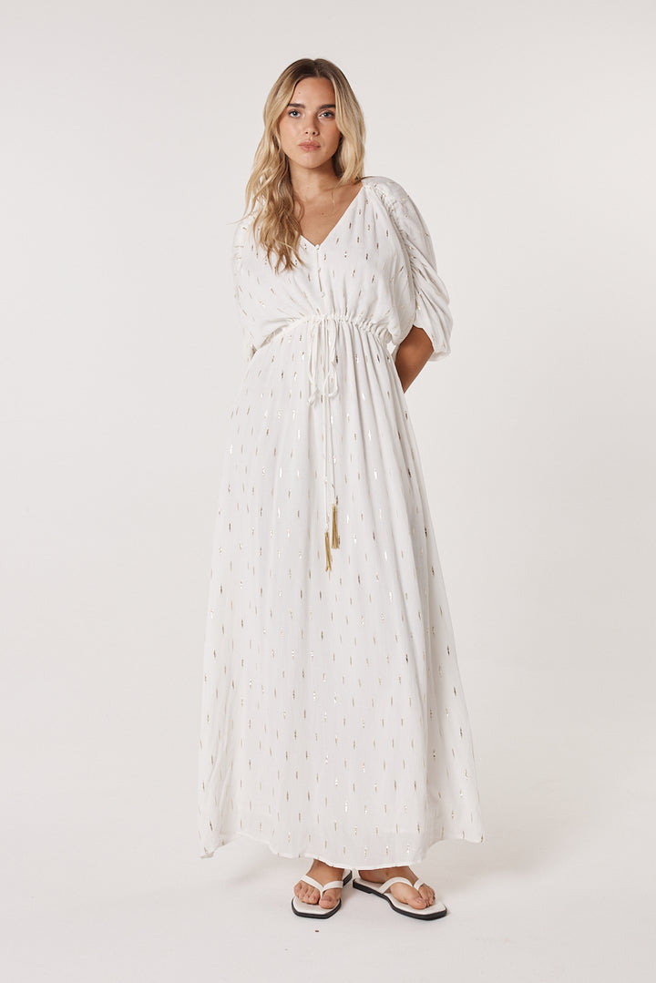 Fate & Becker White Delia Dress
