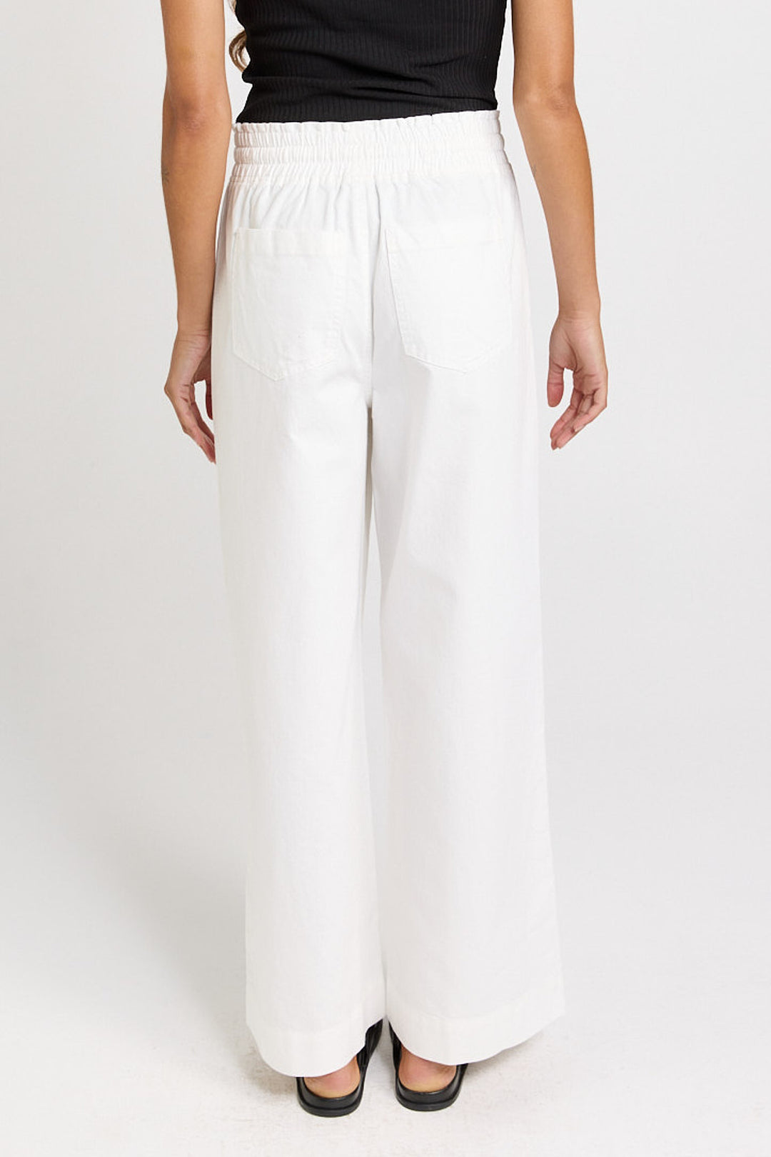 Betty Basics White Saffra Relaxed Jeans