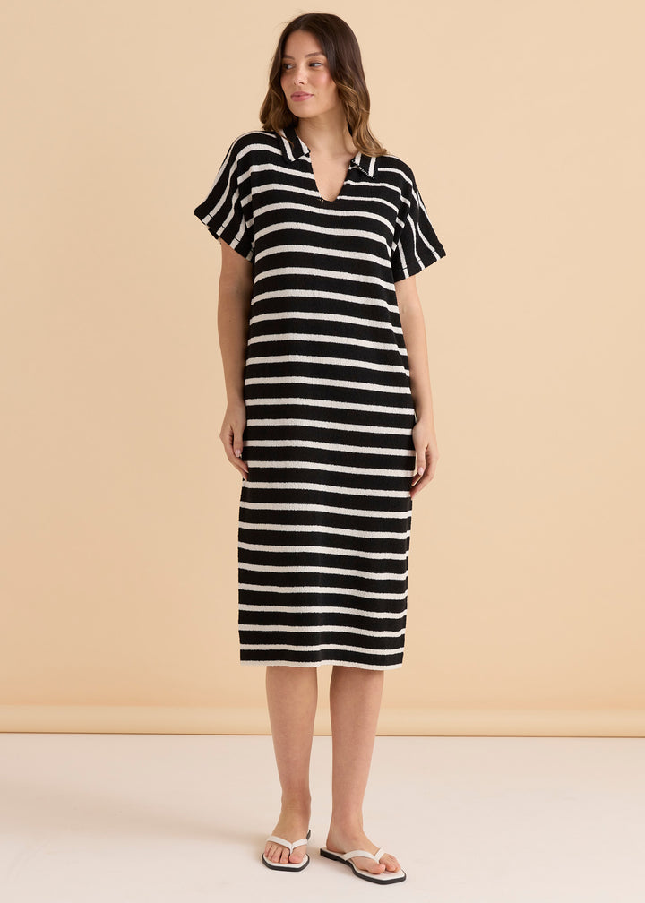 Betty Basics Bradford Knit Polo Dress