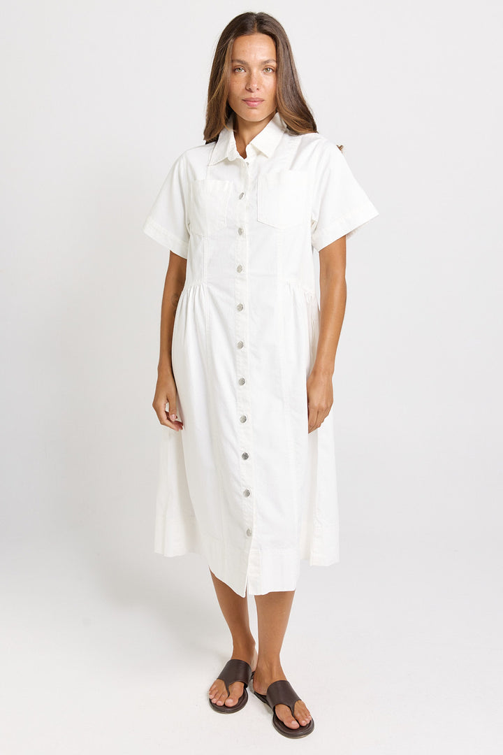 Betty Basics White Willow Dress