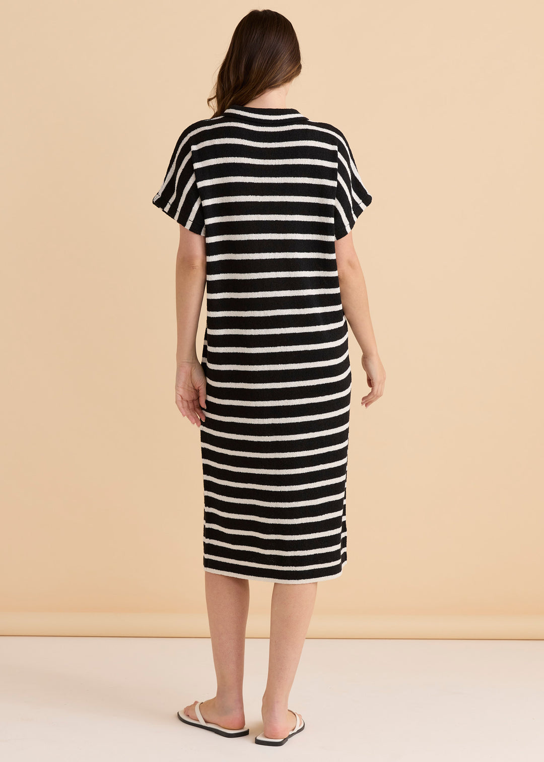 Betty Basics Bradford Knit Polo Dress