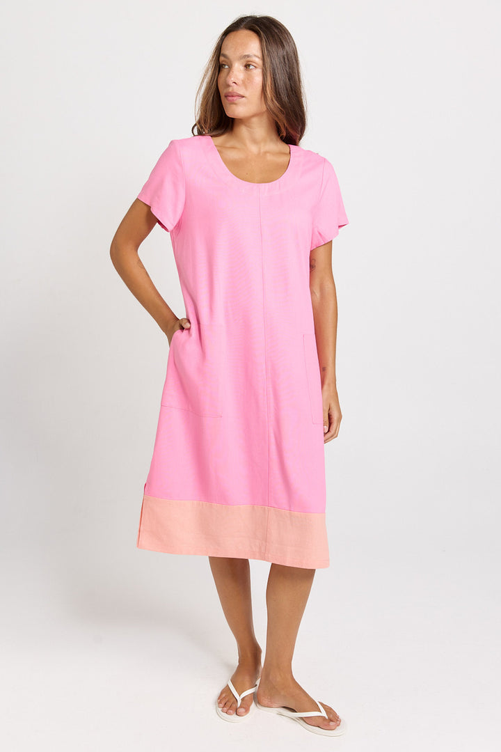 Betty Basics Pink Bonnie Dress