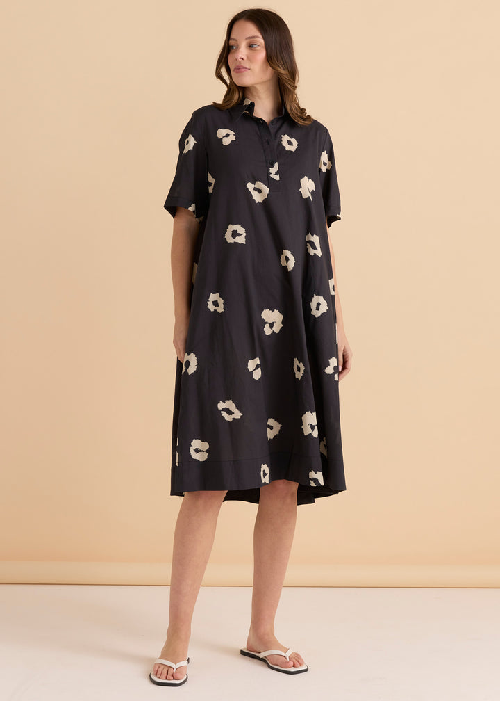 Betty Basics Swing Savannah Shirt Dress