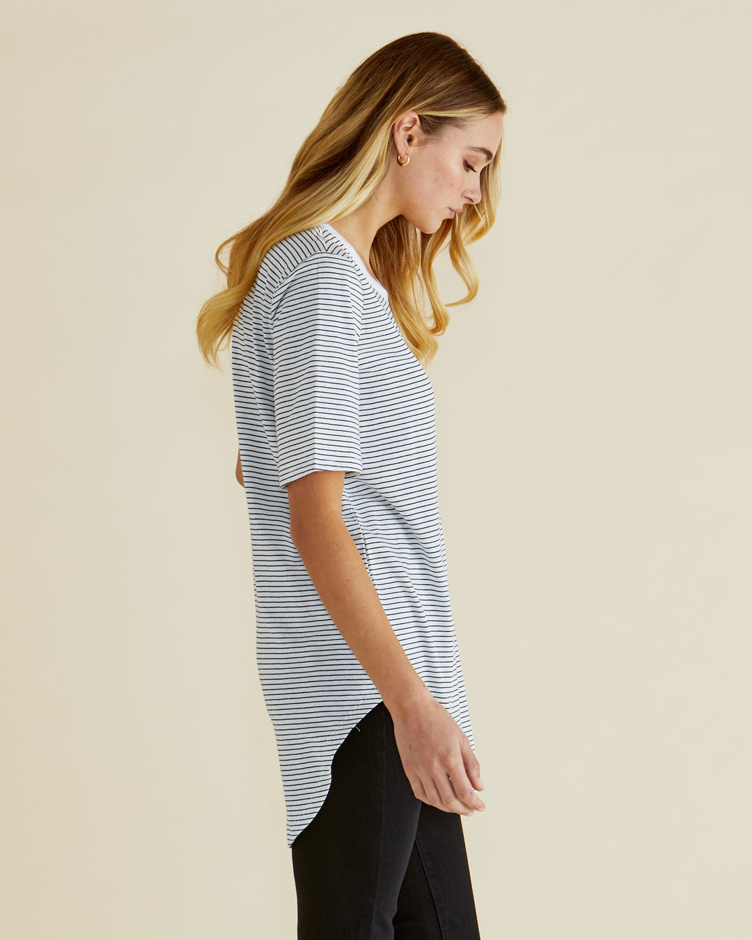 Betty Basics Stripe Ariana Tee