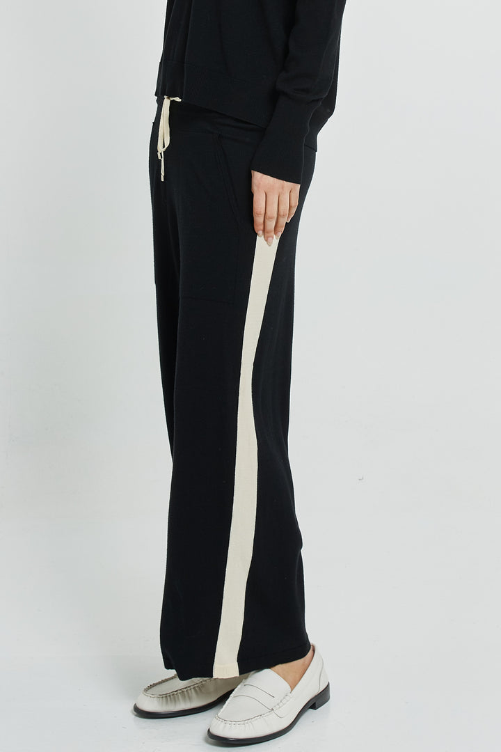 Betty Basics Black Makenna Knit Pant