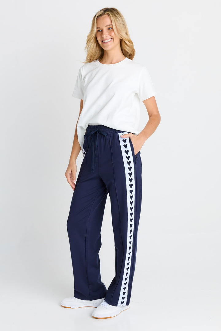 Betty Basics Navy Jamie Trackpant
