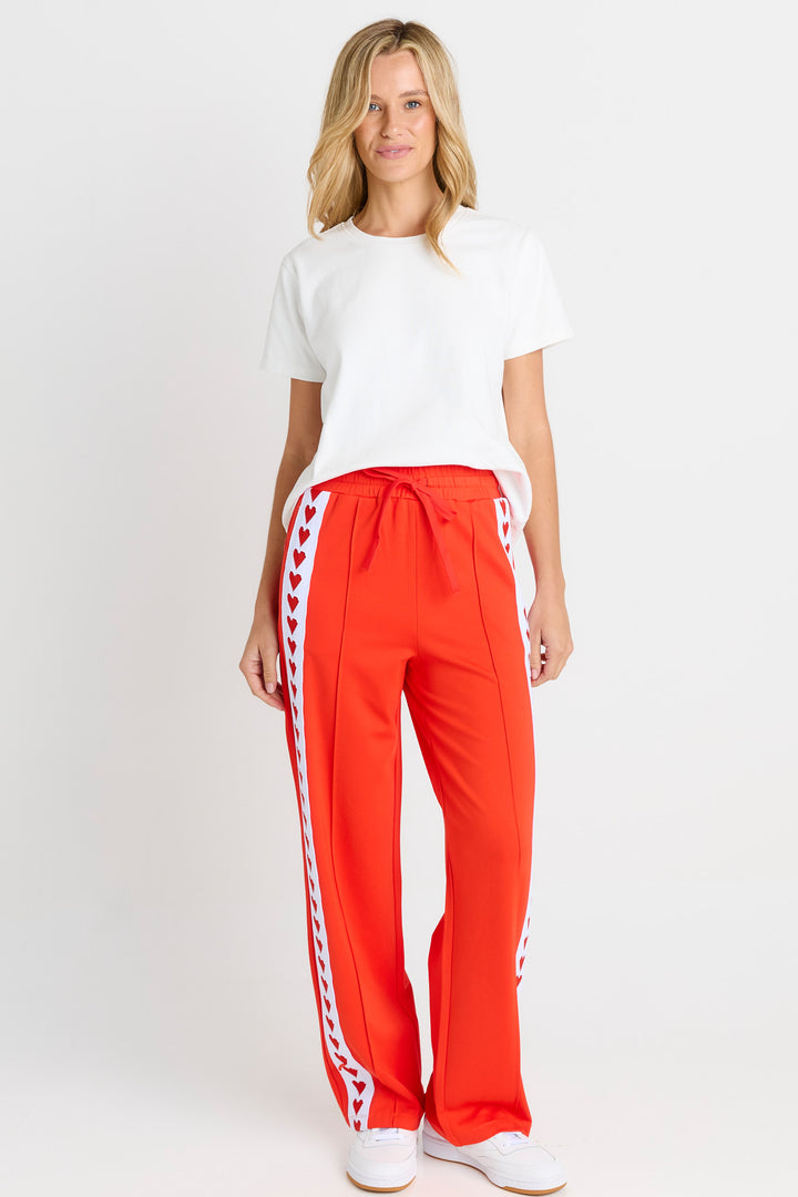 Betty Basics Tomato Red Jamie Trackpant