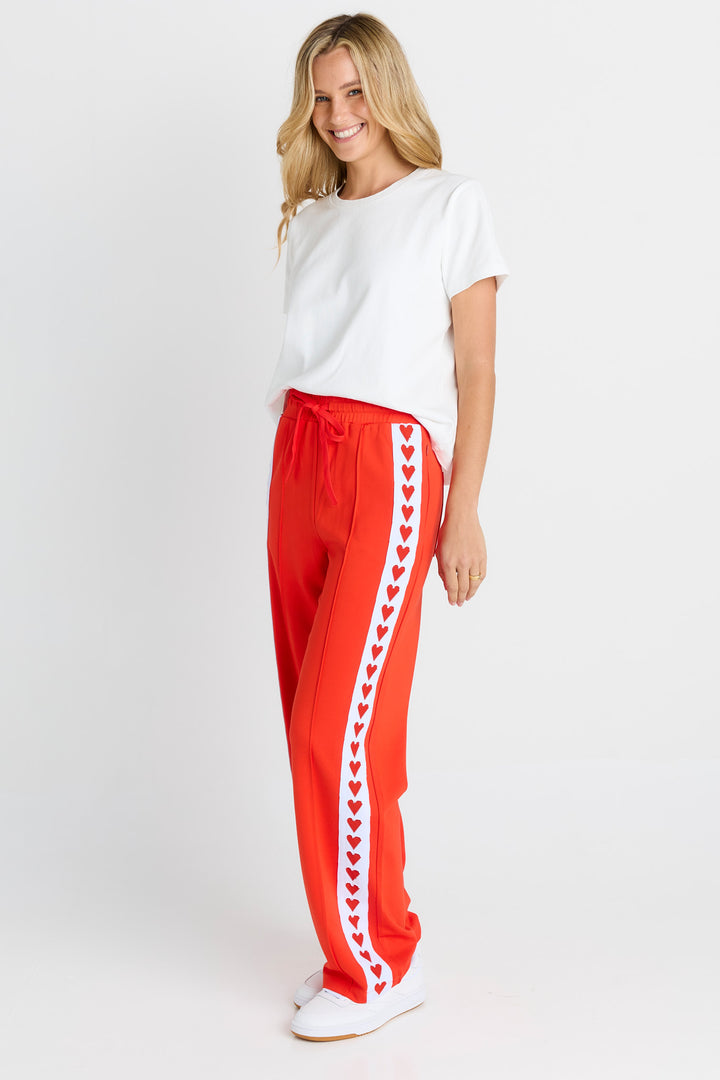 Betty Basics Tomato Red Jamie Trackpant