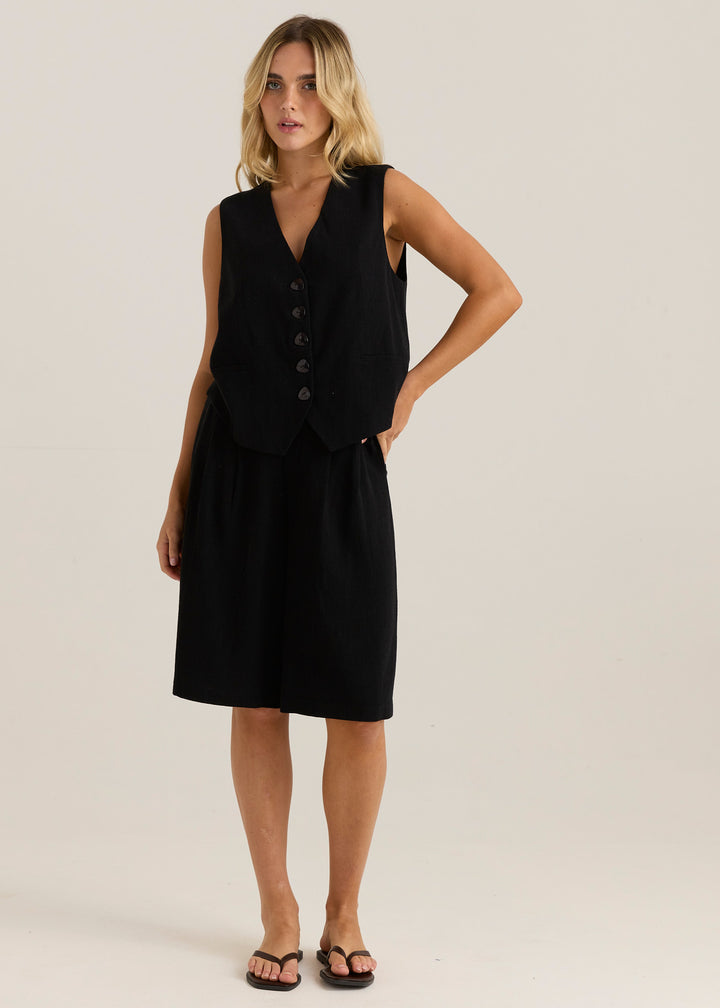 Sass Black Ebba Vest