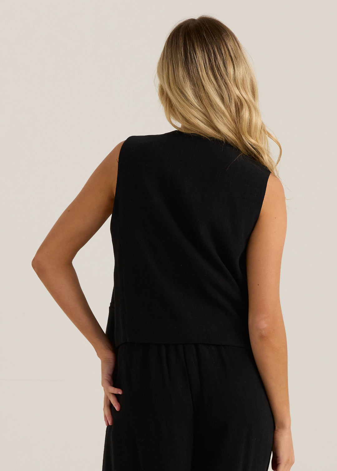 Sass Black Ebba Vest