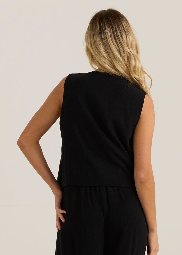 Sass Black Ebba Vest