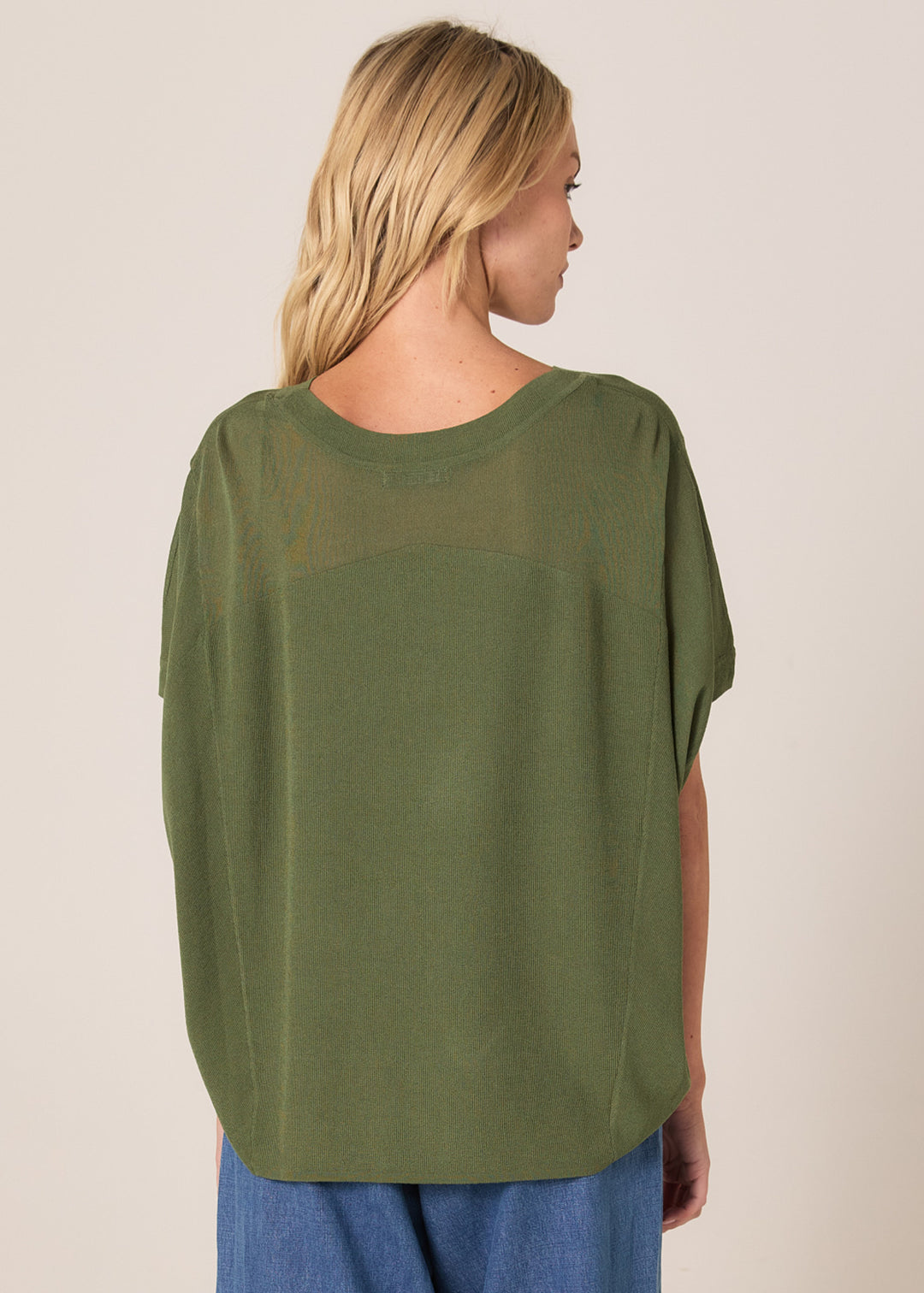 Fate & Becker Olive Esther Knit Top