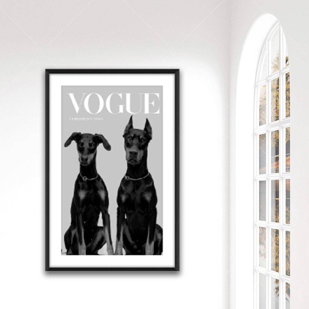 VOGUE FRAMED ART