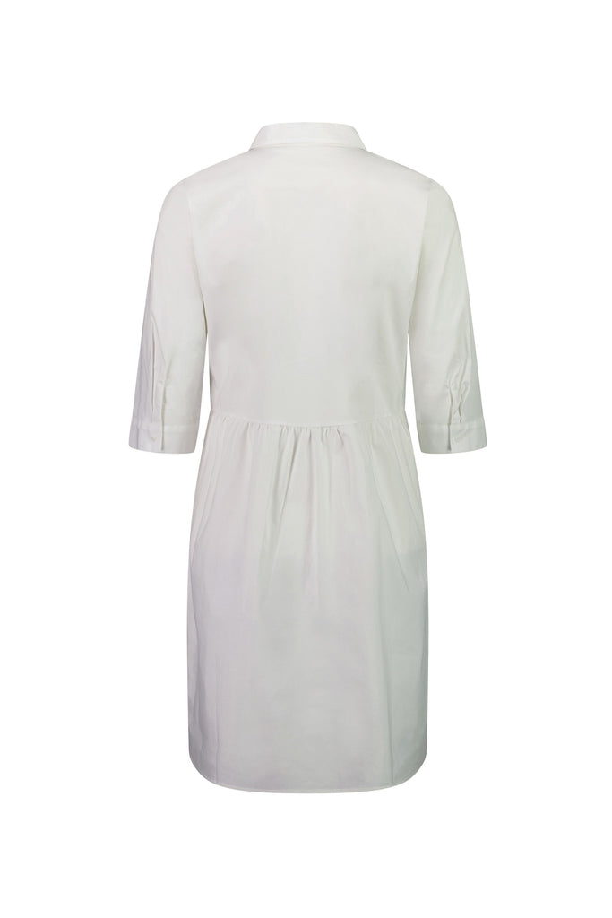 30% OFF | WHITE BUTTON UP DRESS