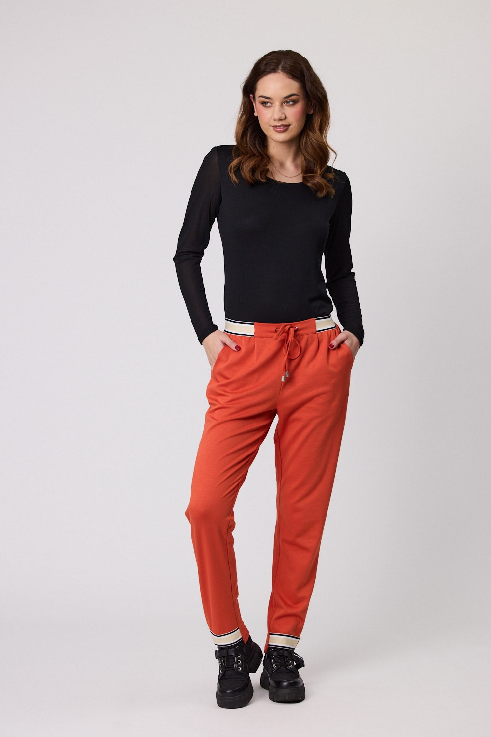 RUST TRIXIE PANT - RAPT ONLINE