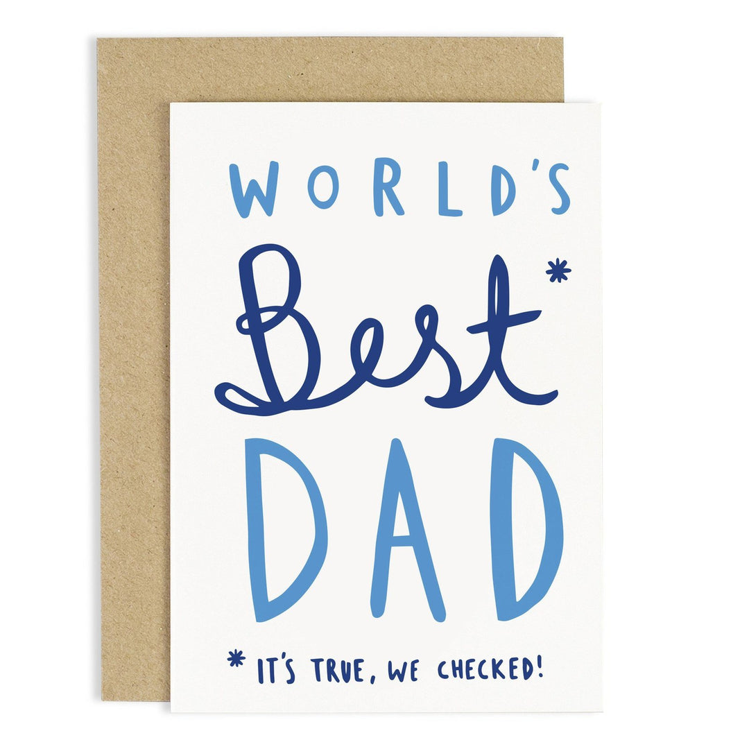 WORLDS BEST DAD CARD - RAPT ONLINE
